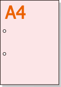 �ߥ��������ꥫ�顼�ѻ� A4 2ʬ�� [�饤�ȥԥ�]