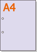 �ߥ��������ꥫ�顼�ѻ� A4 2ʬ�� [�ѡ��ץ�]