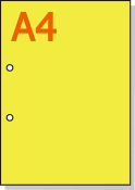 �ߥ��������ꥫ�顼�ѻ� A4 2ʬ�� [��������]