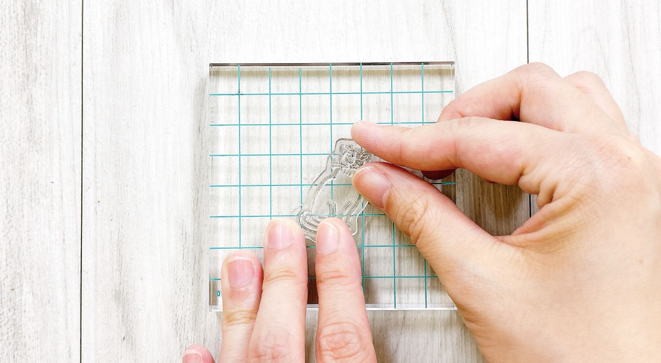 アクリルブロックへの正しい貼り付け方