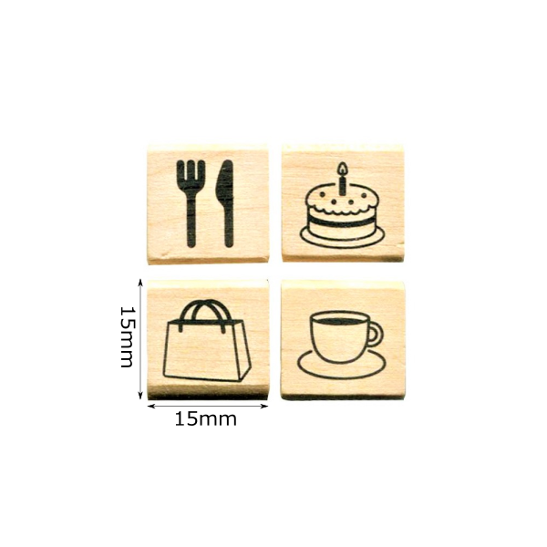 食事・バースデーケーキ・カバン・カフェ