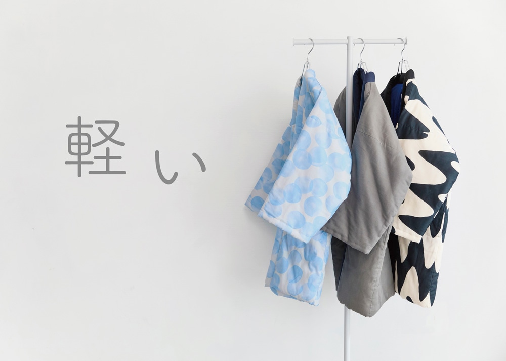 今日もまた 羽織るはんてん 軽々と