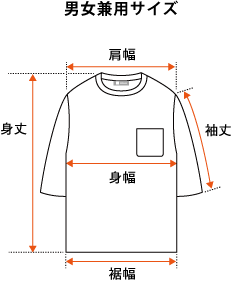サイズ表イメージ