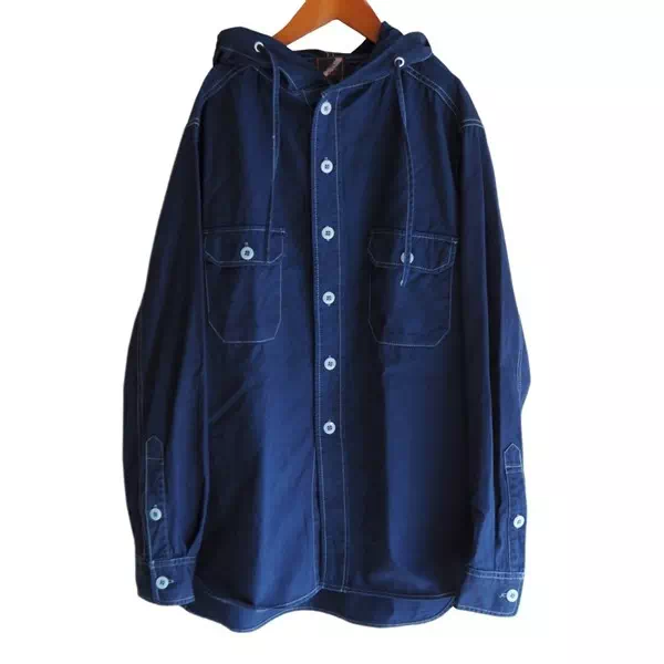 神戸のプレゼント・ギフトに工房壱のメンズ藍染長袖シャツジャケット・アウター