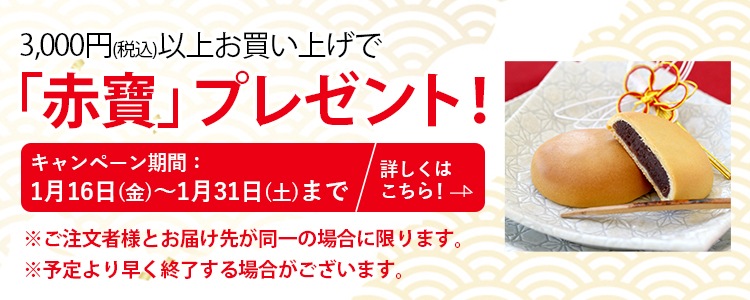 お買物でプレゼントキャンペーン