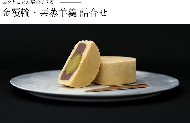 秋冬期限定】栗蒸羊羹 | 栗蒸羊羹 | 寶菓匠 菅屋