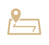 お受け取り店舗を決めるアイコン