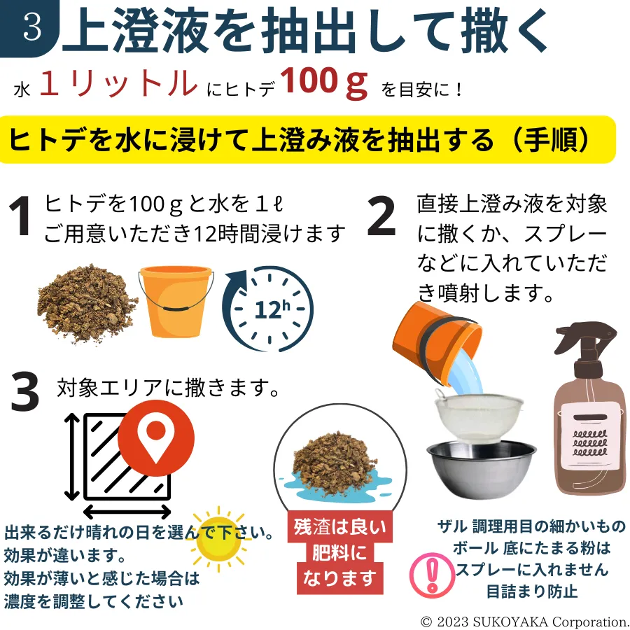 ヒトデ忌避 ヒトデのおかげ 害虫・害獣駆除対策 北海道産天然乾燥ヒトデ100％