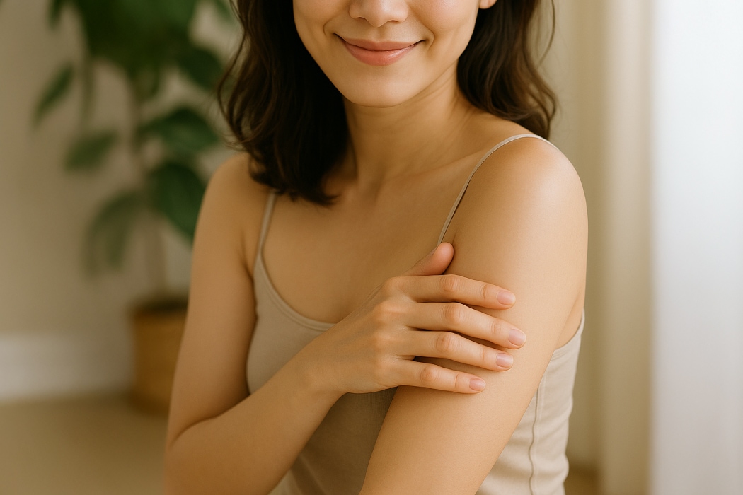 シアバターでしっとり肌に