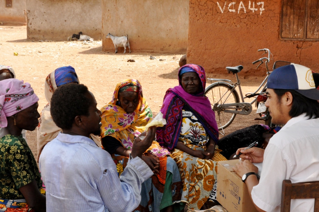 フェアトレードによる現地支援の様子