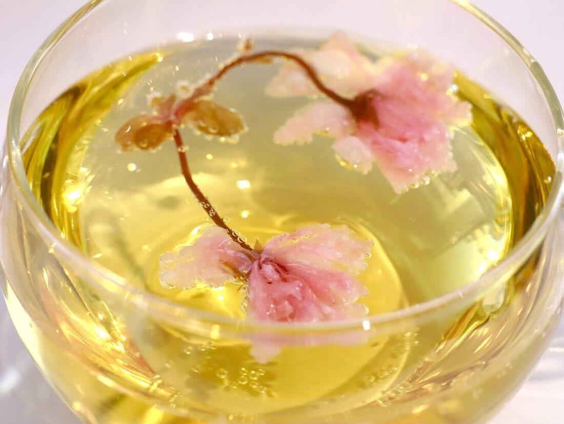 和紅茶の桜スカッシュの画像