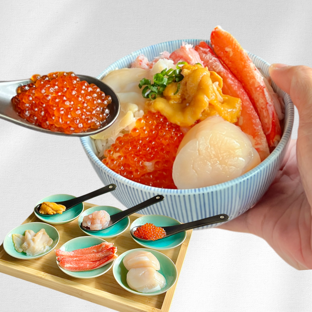 北海道釧路和商市場名物「勝手丼」