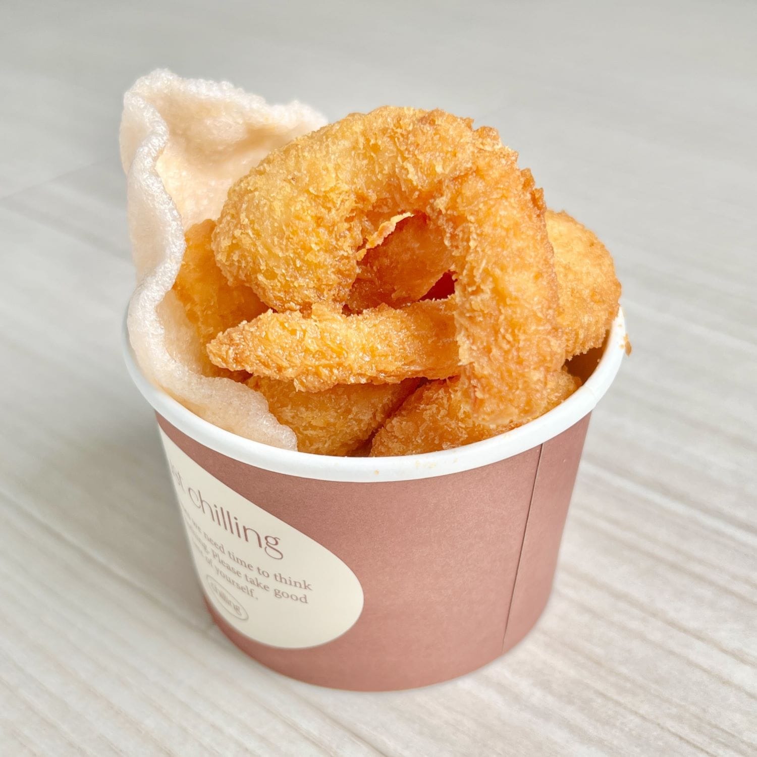 キッチンカーグルメ・フェス飯・お花見グルメにワンハンドメニューカップde一口海老フライ