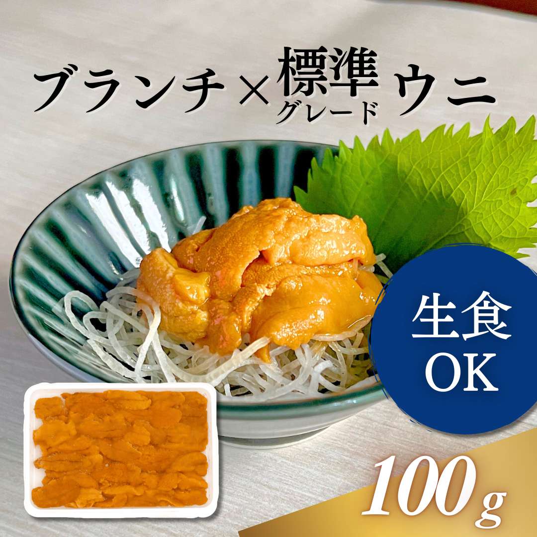 ブランチ冷凍ウニ　標準グレード　100g
