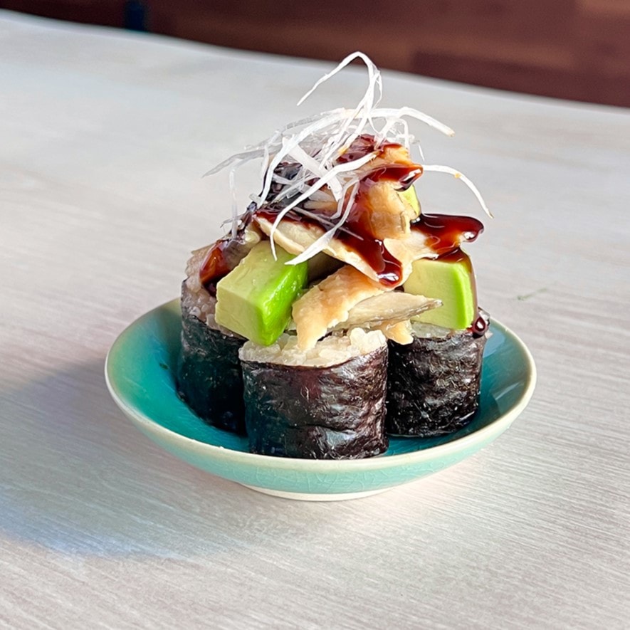 のっけてこぼれて！あて巻き（穴子アボカド）