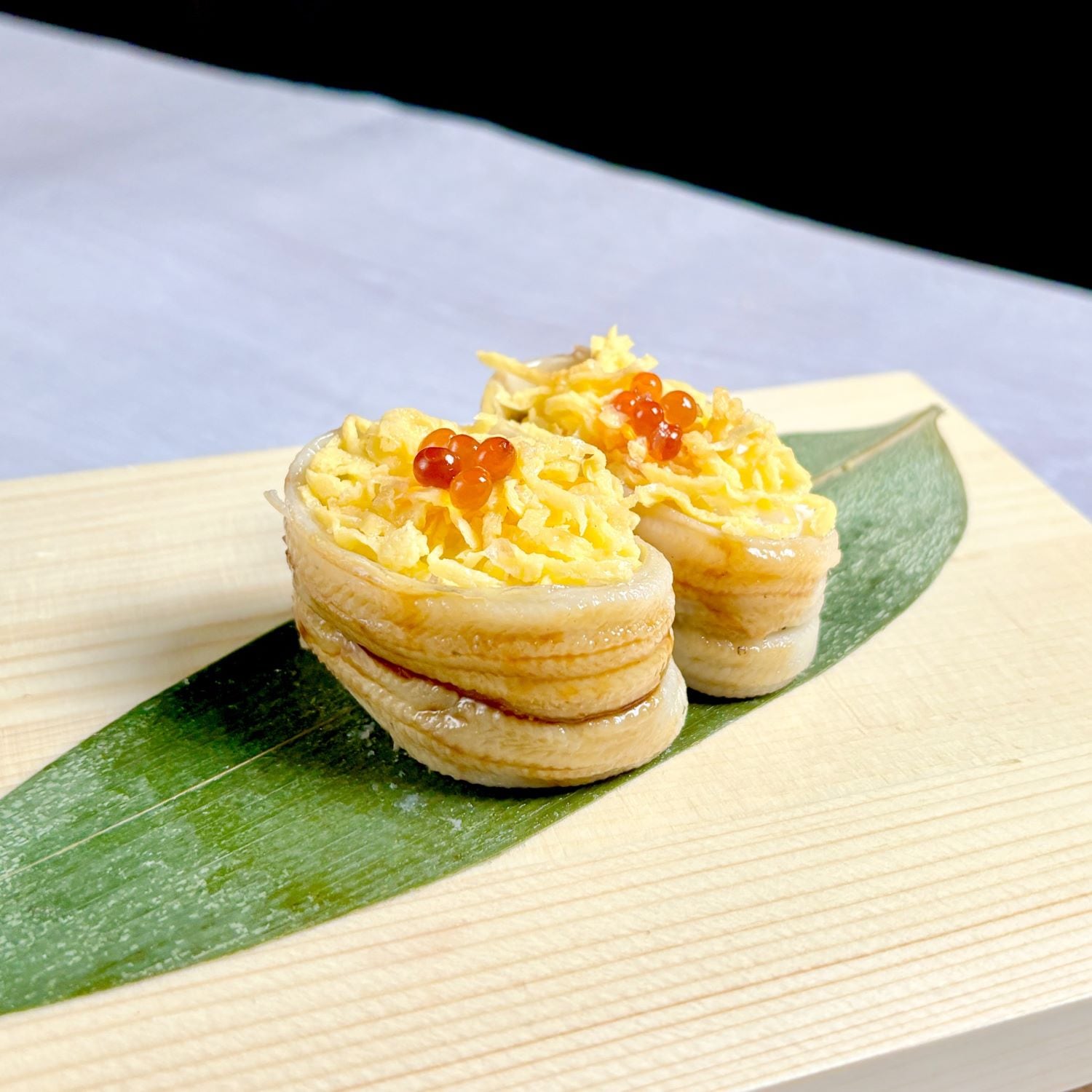 海苔なし！寿司ネタ軍艦（穴子）