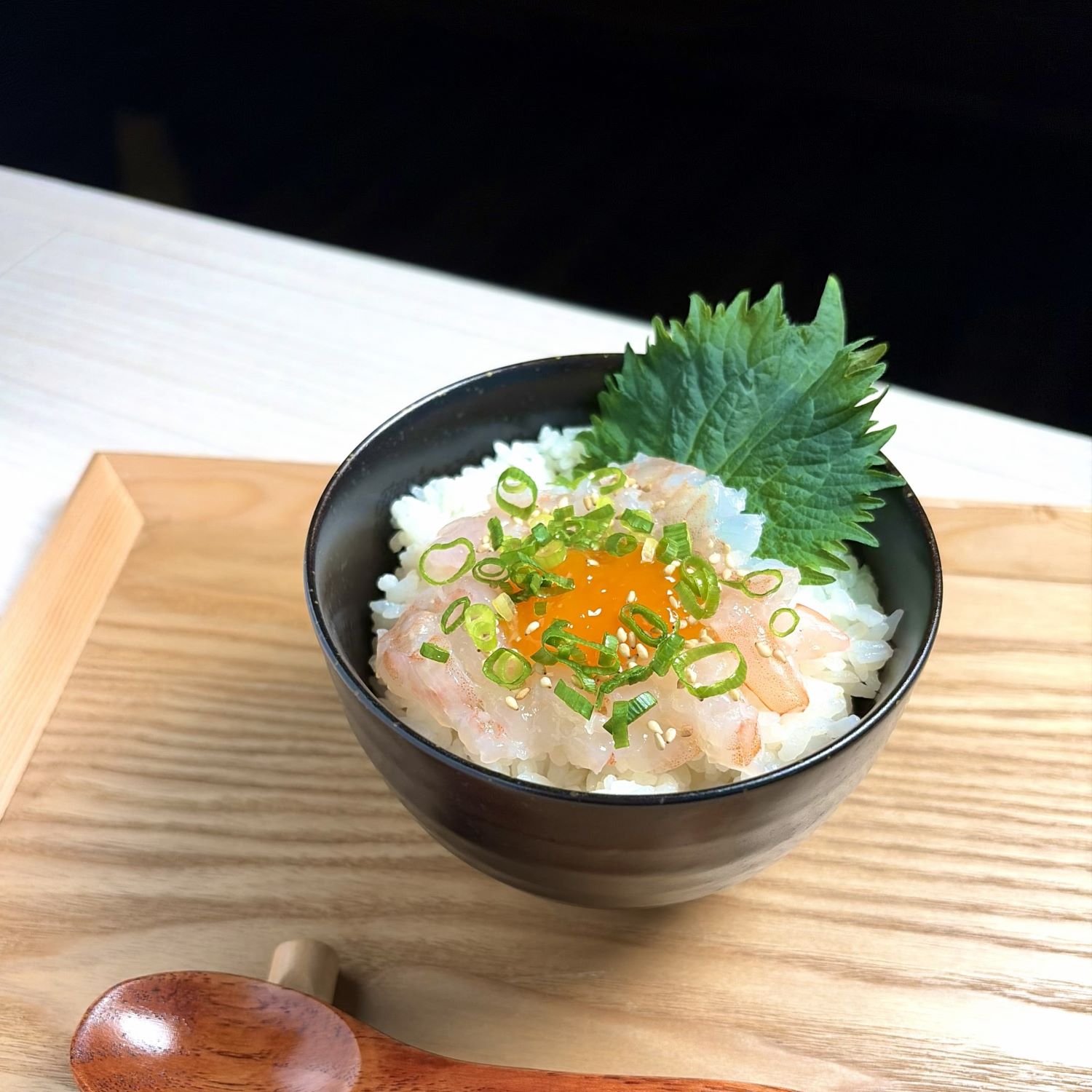 ダイスバナメイ丼(ミニ丼)