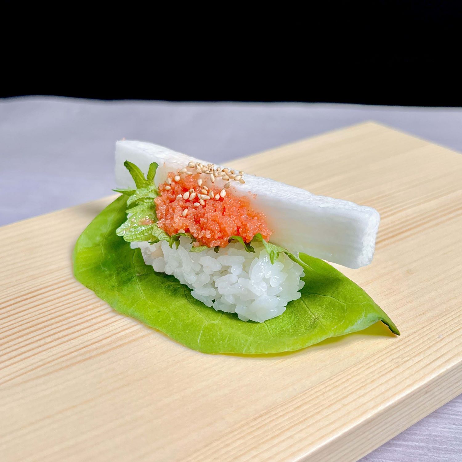 【菜】長芋明太の手巻き寿司