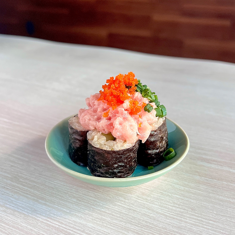 のっけてこぼれて！あて巻き（ねぎトロ）