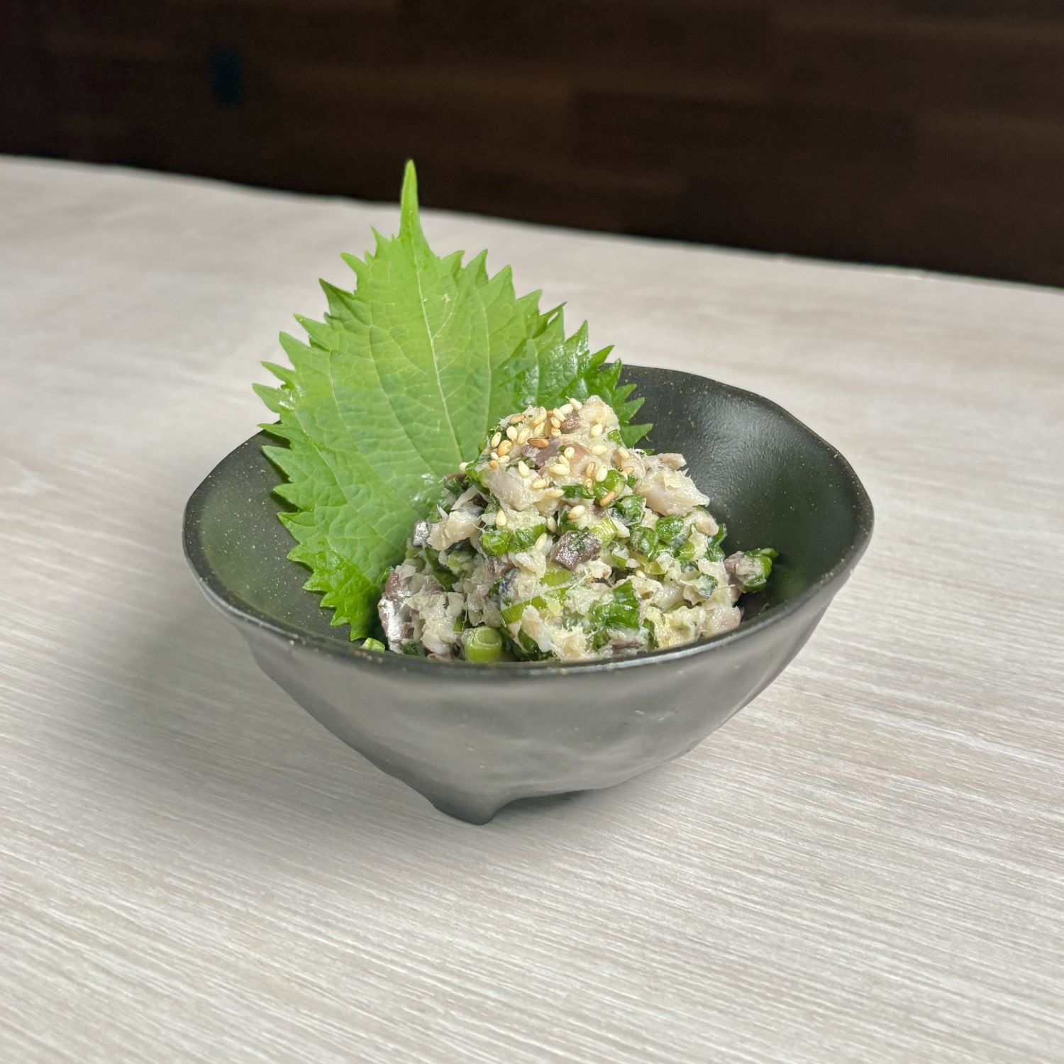 しめさばのなめろう