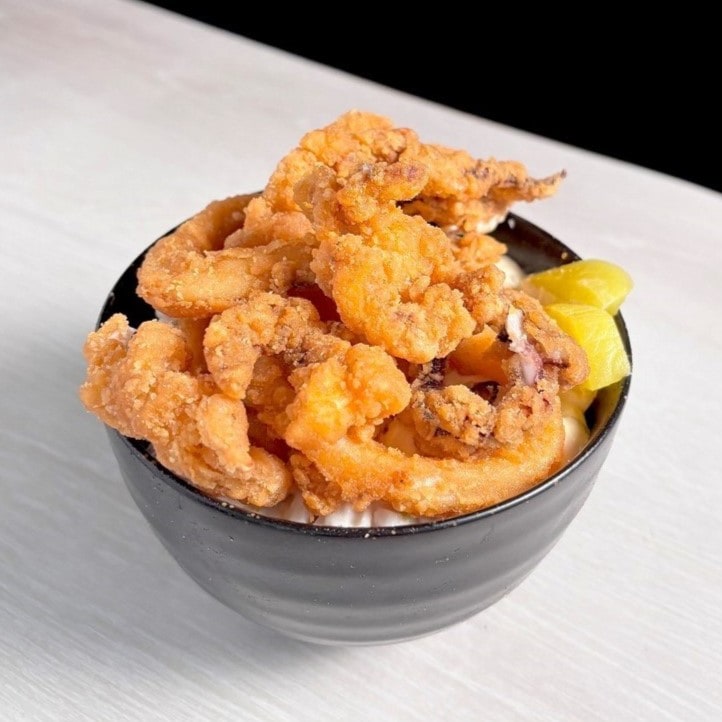 タルタルいか唐揚げ丼