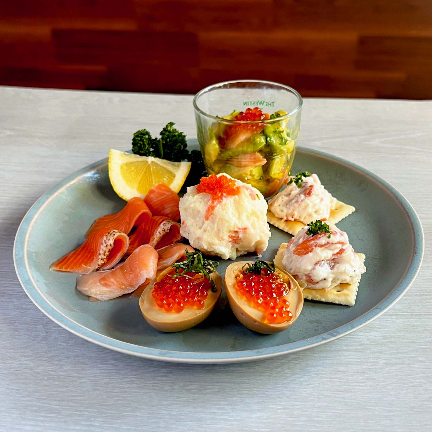 サーモンづくしオードブル