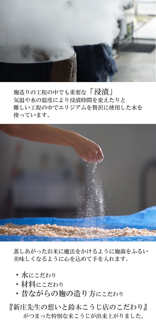 特別品】エリジアム仕込み米こうじ1キロ | 新庄あゆみ先生専用ページ | 手作り味噌のお店 鈴木こうじ店 オンラインショップ