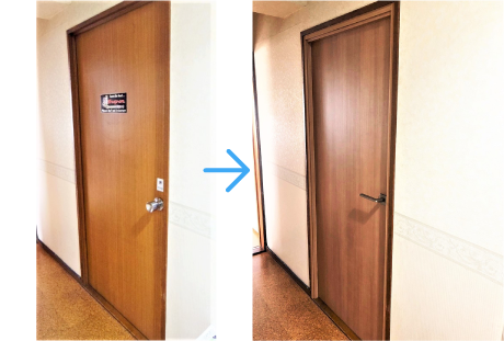 ジャストフィット室内防音ドア（DIYサポート付）ご利用のお客様事例