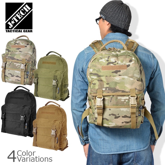 J-TECH（ジェイテック） MOLLE 2 ASSAULT BACKPACK モール 2 アサルト バックパック  【中田商店】JT-226-ミリタリーショップ専門店 SWAT