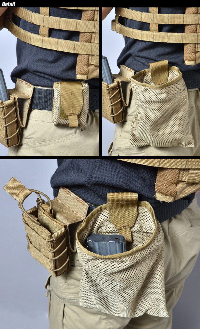 在庫NEW Volk Tactical Gear 折り畳み式ダンプポーチ 7jWGv