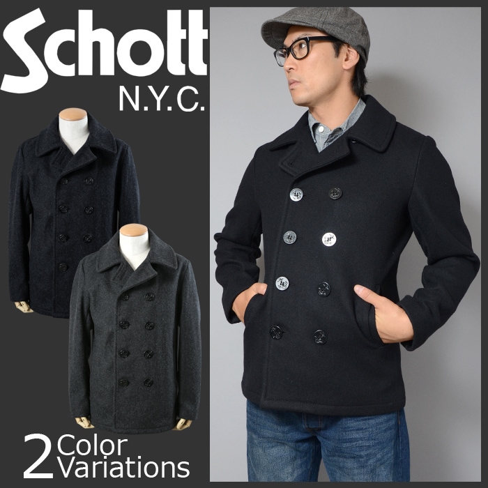 Schott＊Pコート - ピーコート