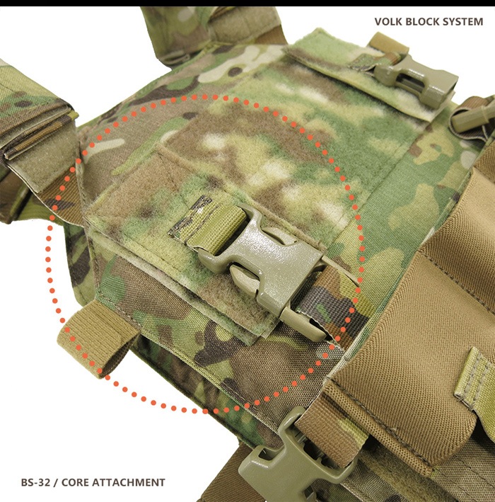 ミリタリーショップ専門店 Swat Volk Tactical Gear ボルク タクティカル ギア Volk Block System Vbs Core Attachment コア アタッチメント レターパックライト対応 Bs 32 Volk Tactical Gear ボルク タクティカル ギア Vbs