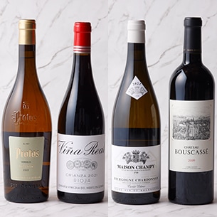 ソムリエ厳選 ワイン飲み比べセット | 東京會舘 オンラインショップ