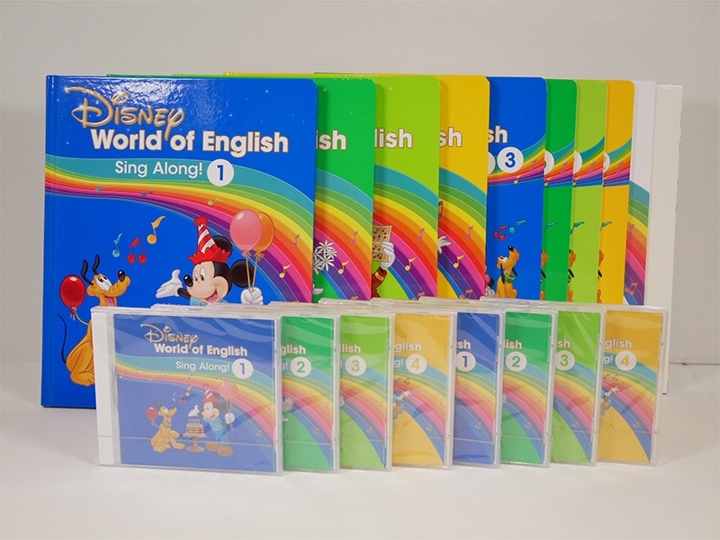 商品が購入 DWE シングアロング CD&DVD 中古 英語システム ディズニー 知育玩具