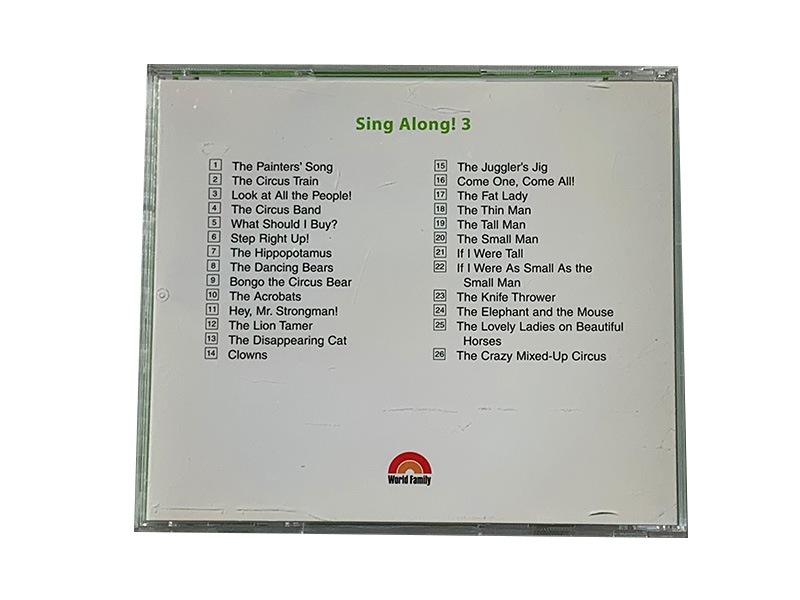 2006年 プレイアロング CD DVD　ディズニー英語システム　701909