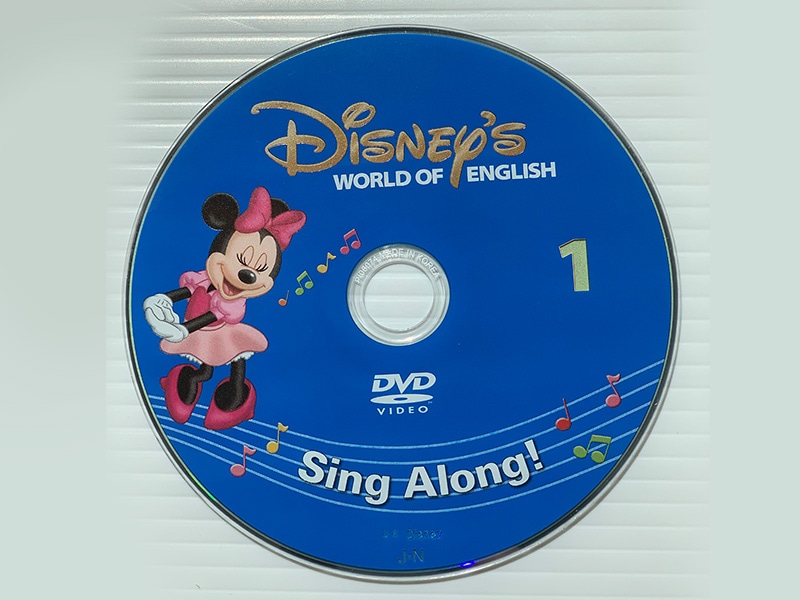 れなし】 最新 シングアロング ブルーレイ CD ディズニー英語システム