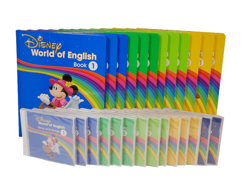 ワールドファミリーDWE ディズニー英語システム CD - 知育玩具