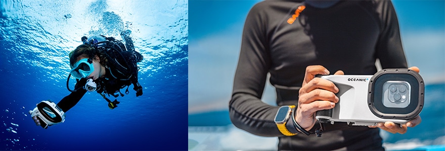 Oceanic+ダイブハウジング