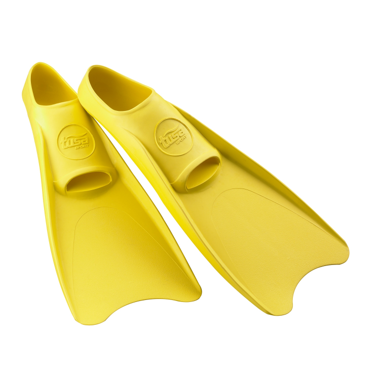 シュノーケリング用フルフットフィン イエロー TUSAsport