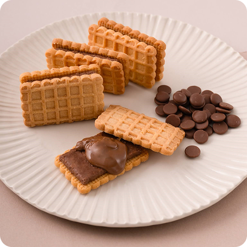 ミルクチョコ＆プラリネ