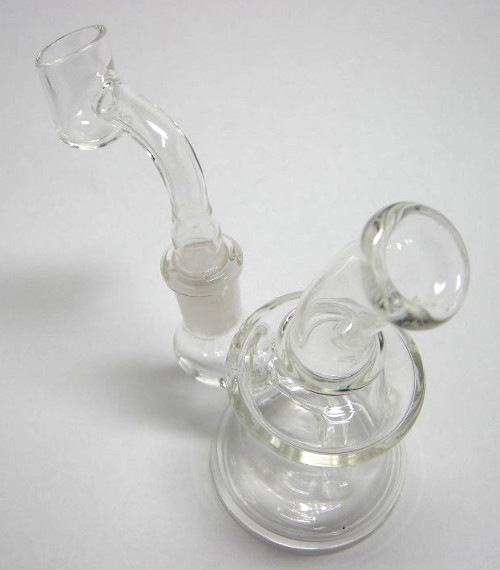 超お手軽ワックス用ミニガラスボング Mini Glass Wax Bong Ver 3 Dab Rig 喫煙具販売 ホールワールド