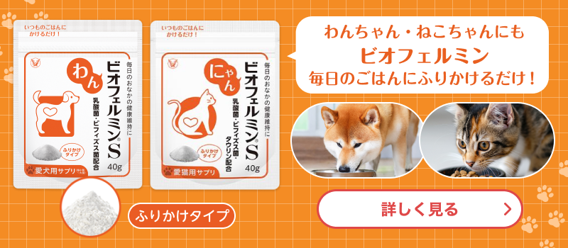 わんビオフェルミン・にゃんビオフェルミン