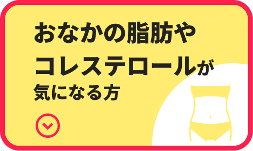 おなかの脂肪やコレステロールが気になる方