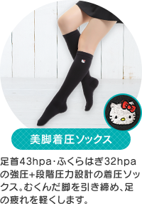 美脚着圧ソックス
