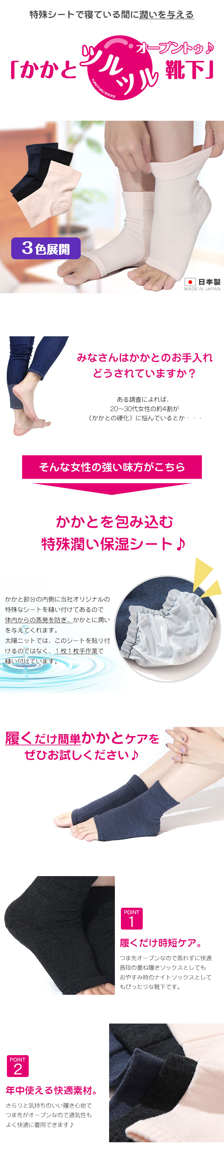 簡単かかとケア かかとツルツル物語