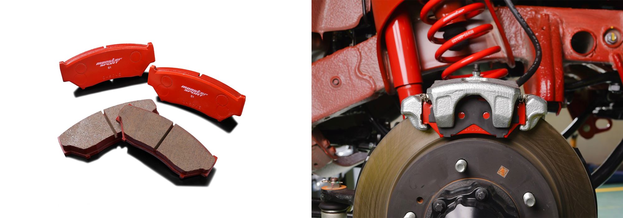 MONSTER SPORT】ブレーキパッド Type-S1 ジムニーノマドJC74W用 新発売！