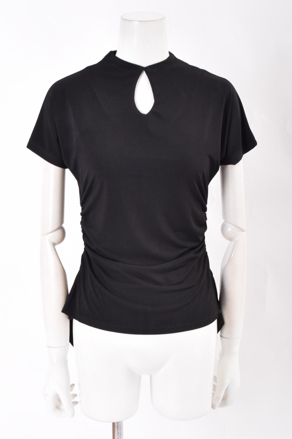 社交ダンスレッスンウェア　TAKADANCE ビジューと光沢2枚重ねフリル 社交ダンスレッスンウェア TAKADANCE ビジューと光沢2枚重ね