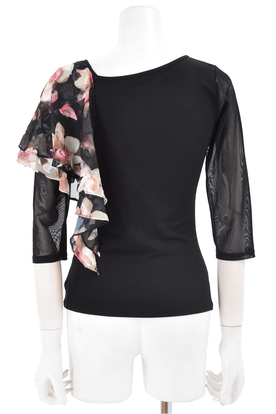 Inajeliazkova社交ダンス レッスンウェア 黒 ネット編み Inajeliazkova社交ダンス レッスンウェア 黒 ネット編み