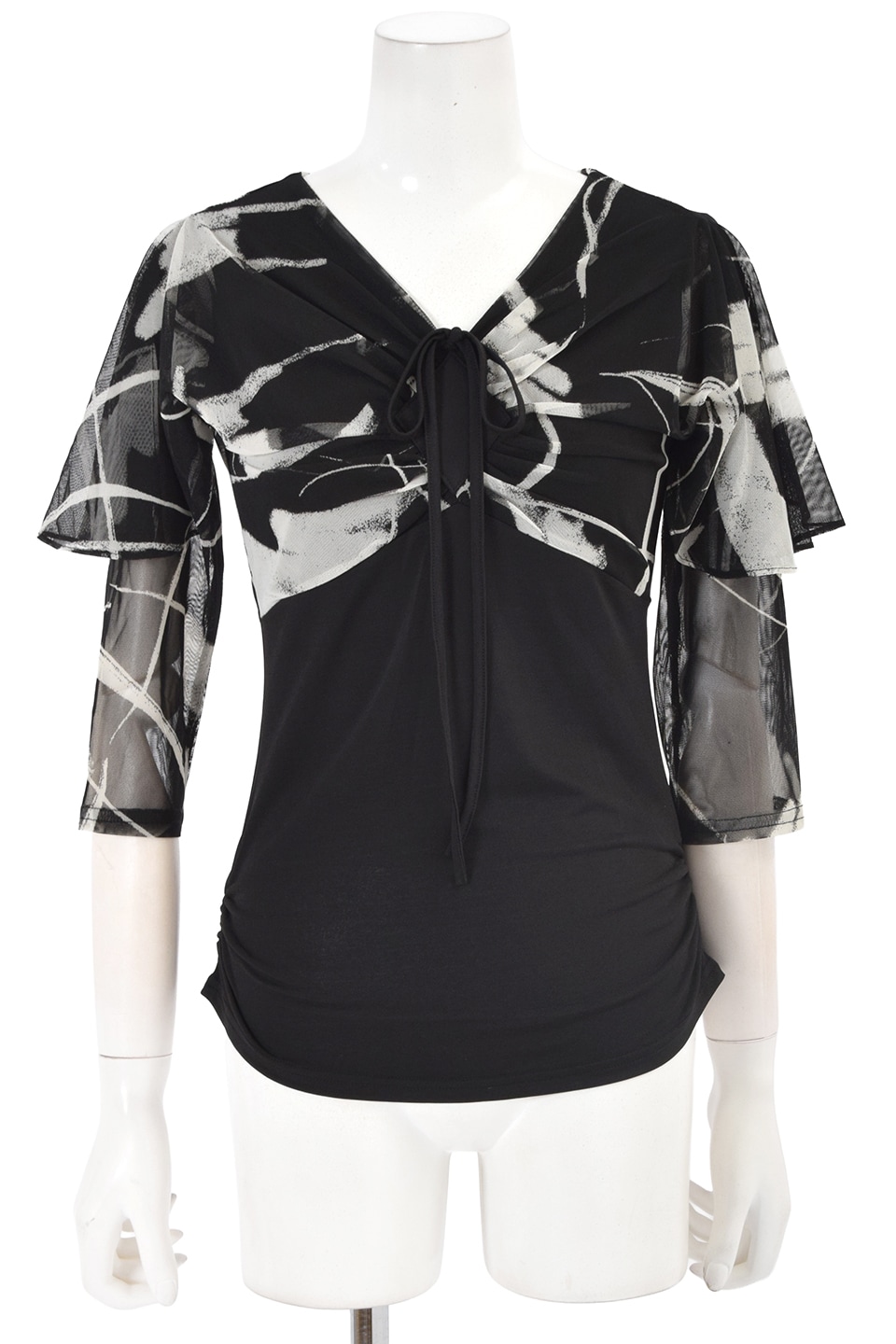 ブラウス KR-BL931 | 社交ダンス タカダンス レッスンウェア 練習着