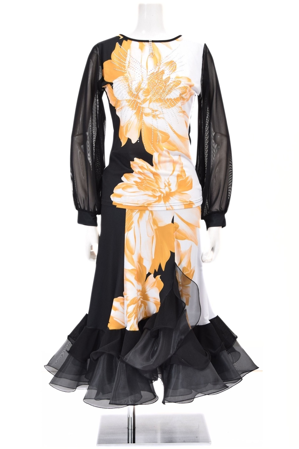 ブラウス KRBL960 | 社交ダンス タカダンス レッスンウェア 練習着